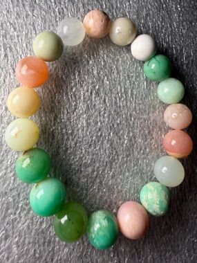 10MM Australian Opal Natural Crystal Bracelet